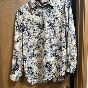 Rachel Zoe Abstract Print Blouse